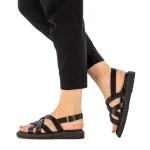 Osha fekete női szandál