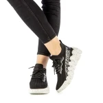 Britany fekete és fehér női sportcipő