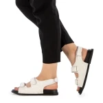 Alfa fehér női szandál