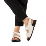 Alfa fehér női szandál