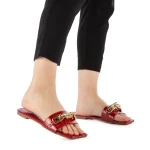 Samyna piros női papucs