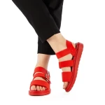 Sydia piros női szandál