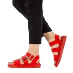 Sydia piros női szandál