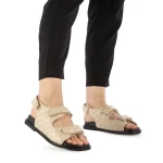 Alfa bézs női szandál