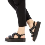 Aryna fekete női szandál