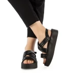 Aryna fekete női szandál