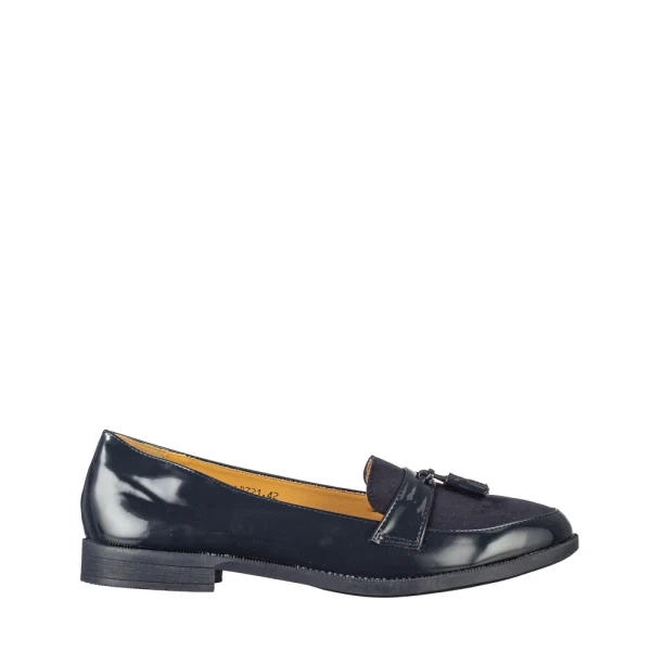 Thalia kék női mokaszin