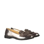 Aryela szürke női mokaszin