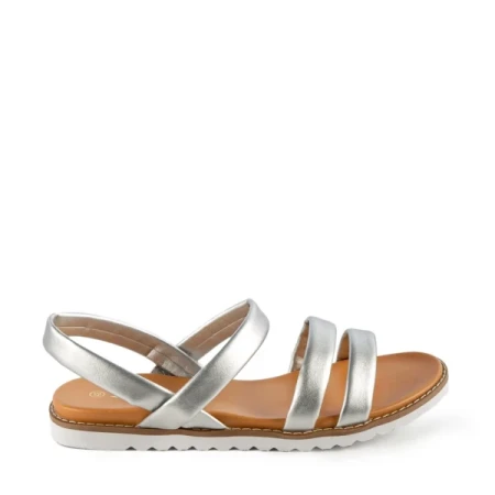Hagara ezüst női szandál