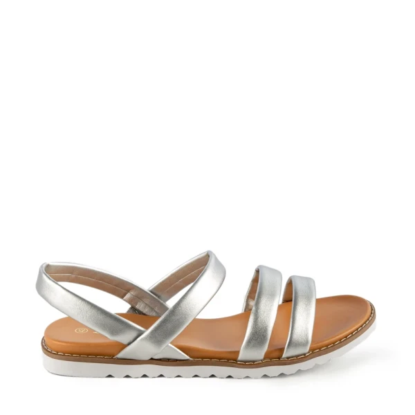 Hagara ezüst női szandál