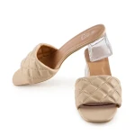 Daveli bézs női papucs