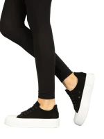 Evelyn fekete női tornacipő