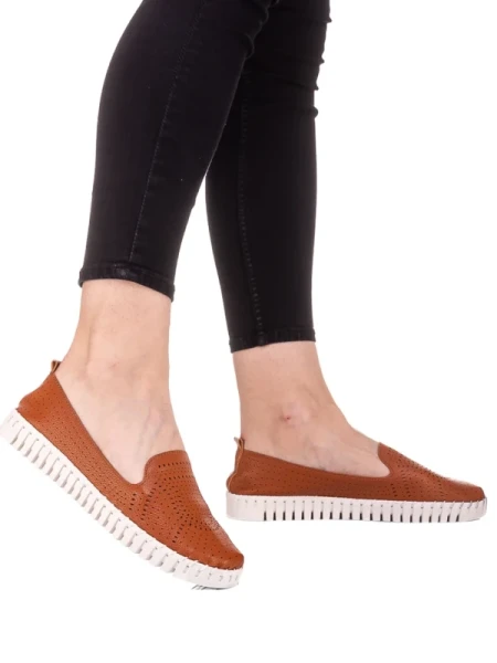 Romy camel női espadrile