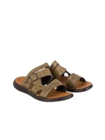 Mobid khaki férfi szandál