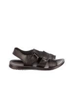 Abiom fekete férfi szandál