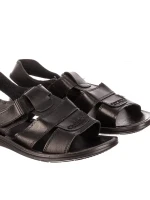 Abiom fekete férfi szandál