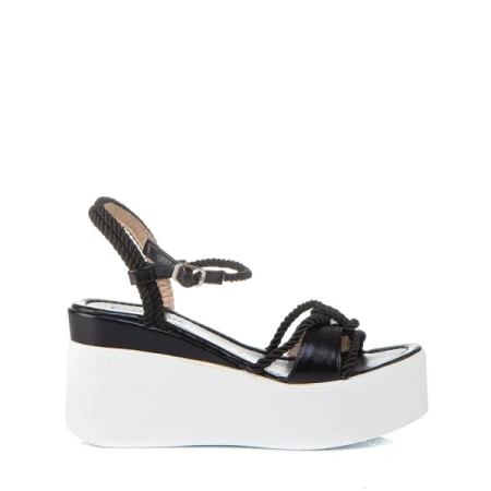 Zephira fekete női szandál