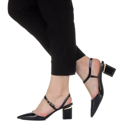 Miracle fekete női szandál