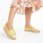 Amilla sárga női espadrile