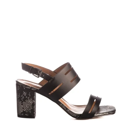 Stelya fekete női szandál