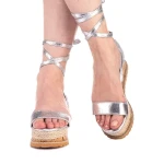 Sedia ezüst női szandál