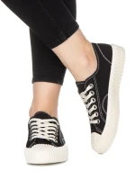 Yalla fekete női tornacipő