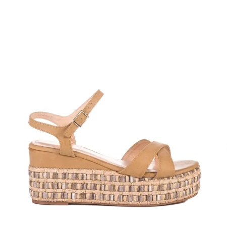Amija bézs női szandál