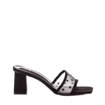 Javira fekete női papucs