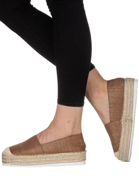 Drina camel női espadrile