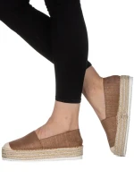 Drina camel női espadrile