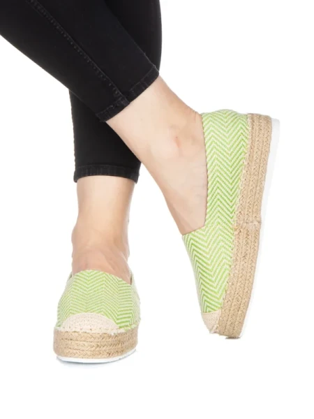 Mivali zöld női espadrile