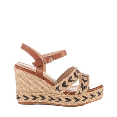 Lolya fekete női szandál