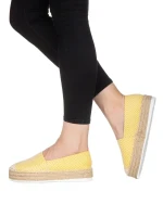 Mivali sárga női espadrile