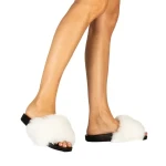 Connie fehér női papucs