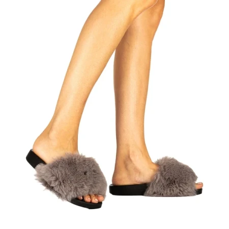 Connie szürke női papucs