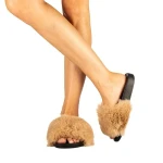 Connie bézs női papucs