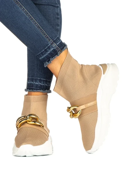 Amalida bézs női sportcipő