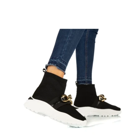 Amalida fekete női sportcipő