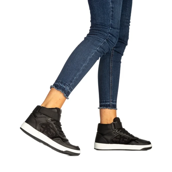 Gretola fekete női sportcipő