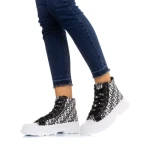 Yania fekete női sportcipő