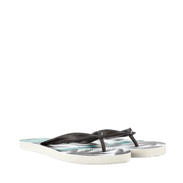 Umin fehér és fekete férfi papucs