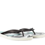 Umin fehér és fekete férfi papucs