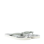 Umin fehér és szürke férfi papucs