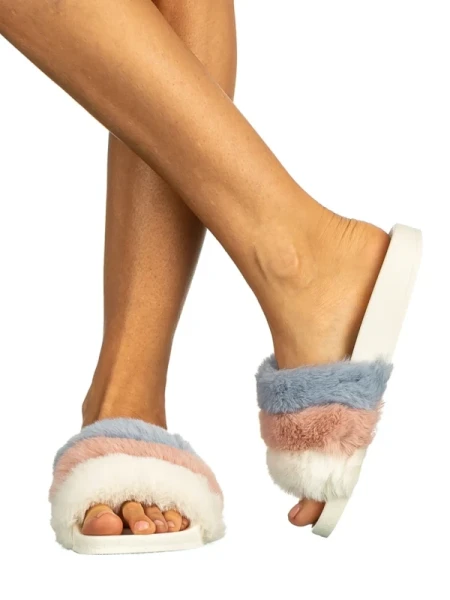 Drima fehér női papucs