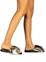 Clorys fekete női papucs