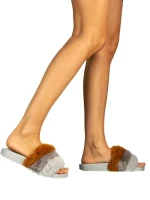 Drima szürke női papucs