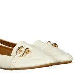 Relina fehér női mokaszin