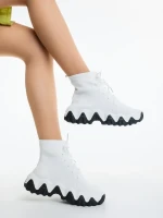 Sorra fehér női sportcipő