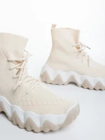 Sorra bézs női sportcipő