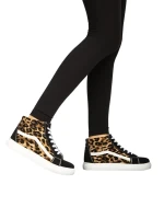 Lana leopárd női tornacipő